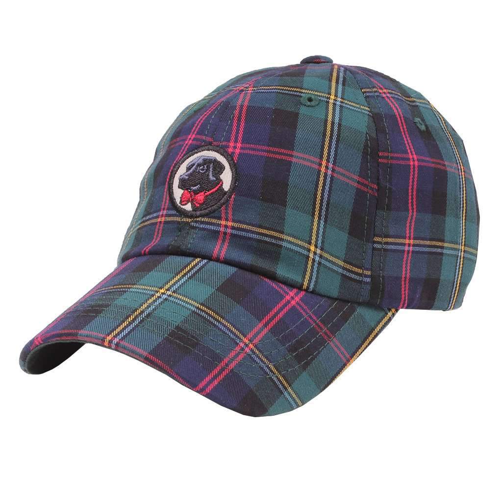 Southern Proper Plaid Frat Hat in Pineneedle Country Club Prep