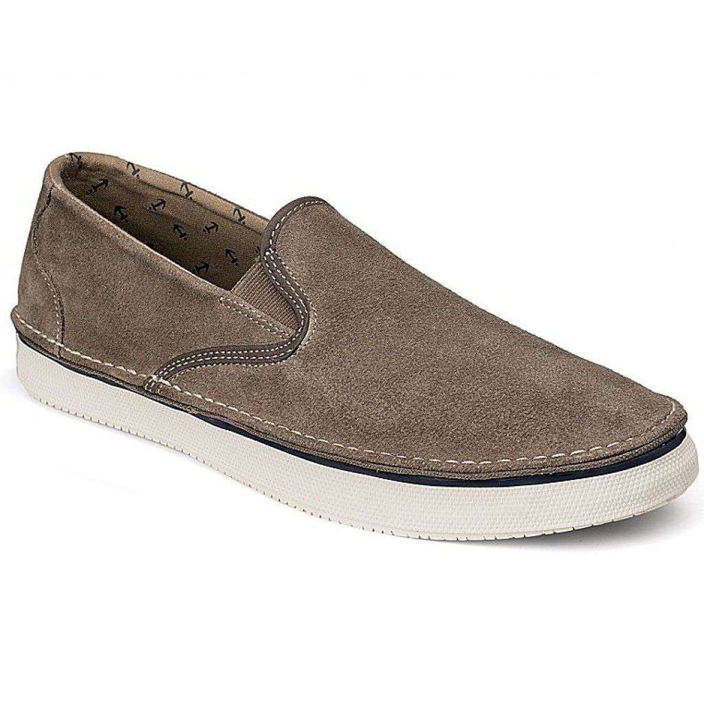 Sperry Men s Slip On Sneaker in Cruz Suede Country Club Prep