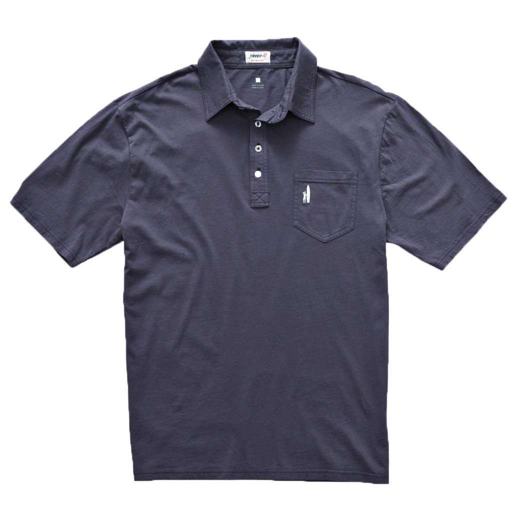 Johnnie O The Original 4 Button Polo in Pacific Country Club Prep