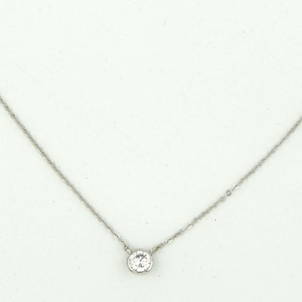 The Dove Necklace in Silver by Moon and Lola