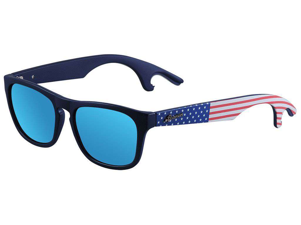 The Captain Pry Merica Sunglasses by Brewsees