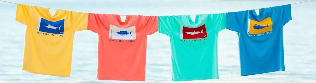 Men's Preppy Southern Tee Shirts: Short Sleeve, Long Sleeve & Performance Tees