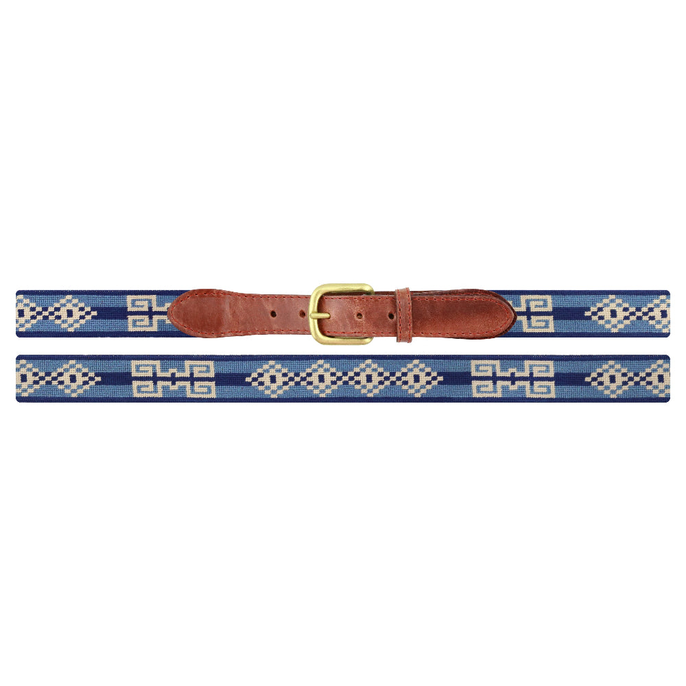 Buenos Aires Needlepoint Belt by Smathers & Branson