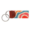 Groovy Needlepoint Key Fob by Smathers & Branson - Country Club Prep