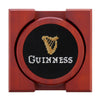 Guinness Harp Text & Glass Needlepoint Coasters by Smathers & Branson - Country Club Prep