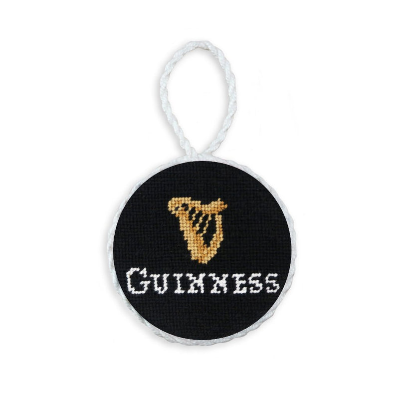 Guinness Needlepoint Ornament by Smathers & Branson - Country Club Prep