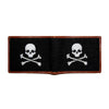 Jolly Roger Needlepoint Bi-Fold Wallet by Smathers & Branson - Country Club Prep