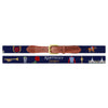 Kentucky Derby Life Needlepoint Belt by Smathers & Branson - Country Club Prep