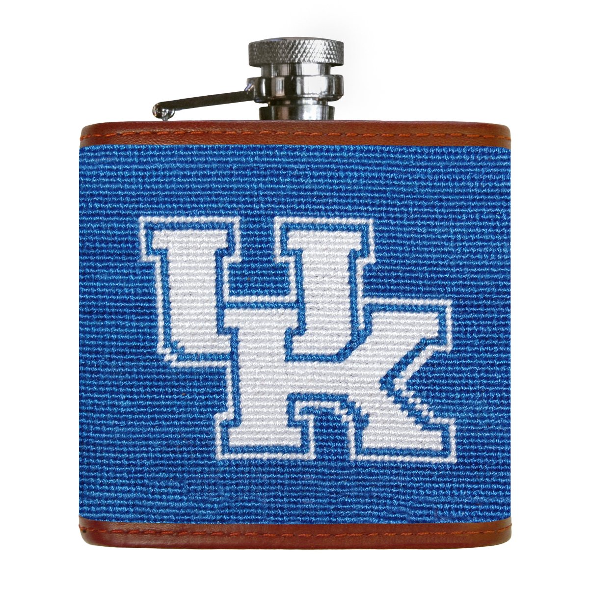 University of Kentucky Needlepoint Flask by Smathers & Branson - Country Club Prep