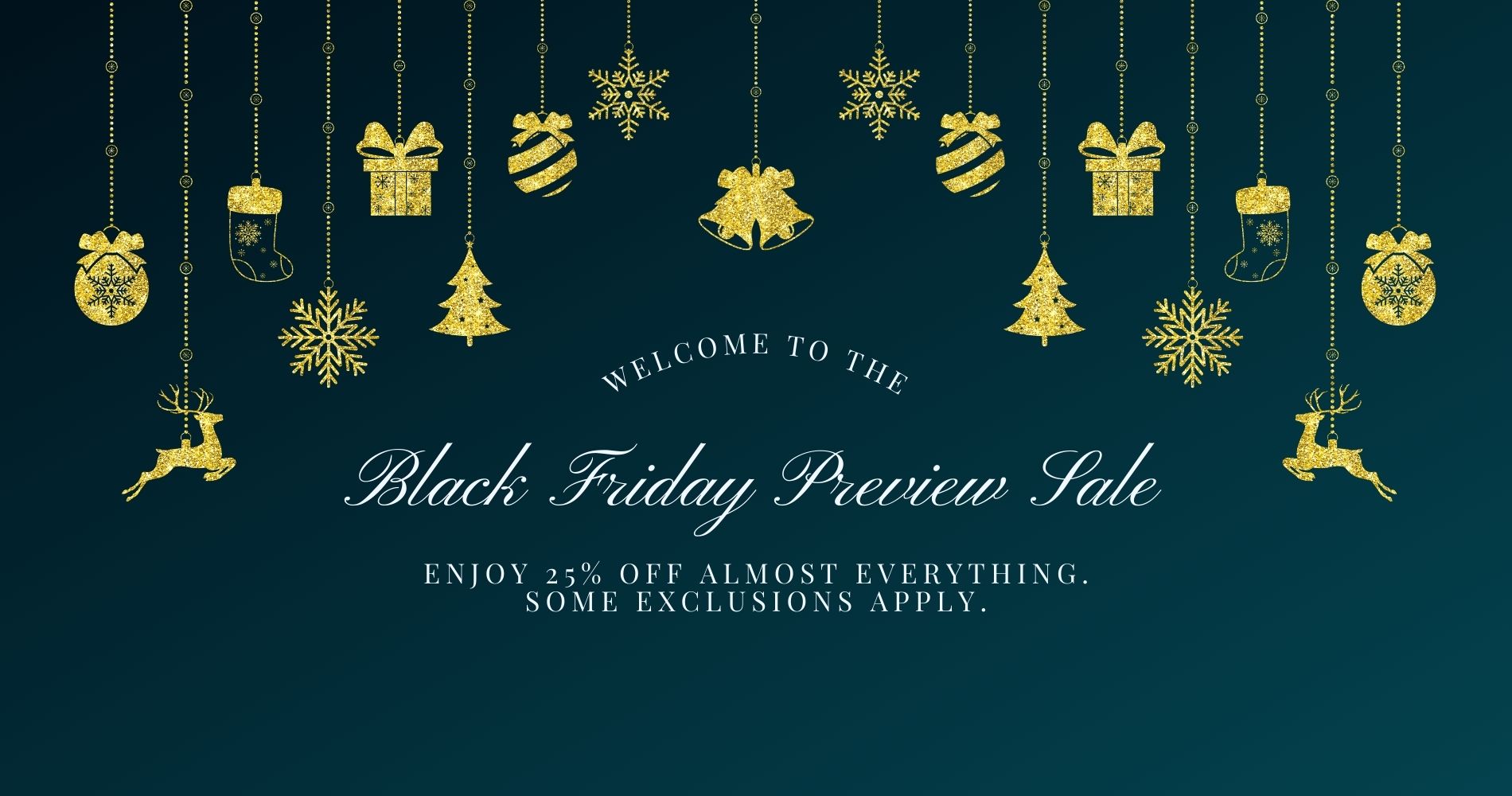 The Black Friday Preview Sale