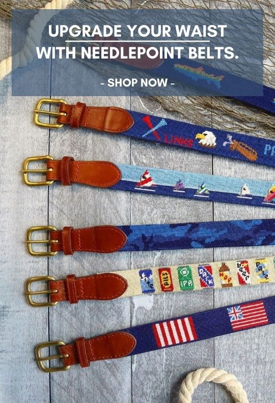 Shop Needlepoint Belts