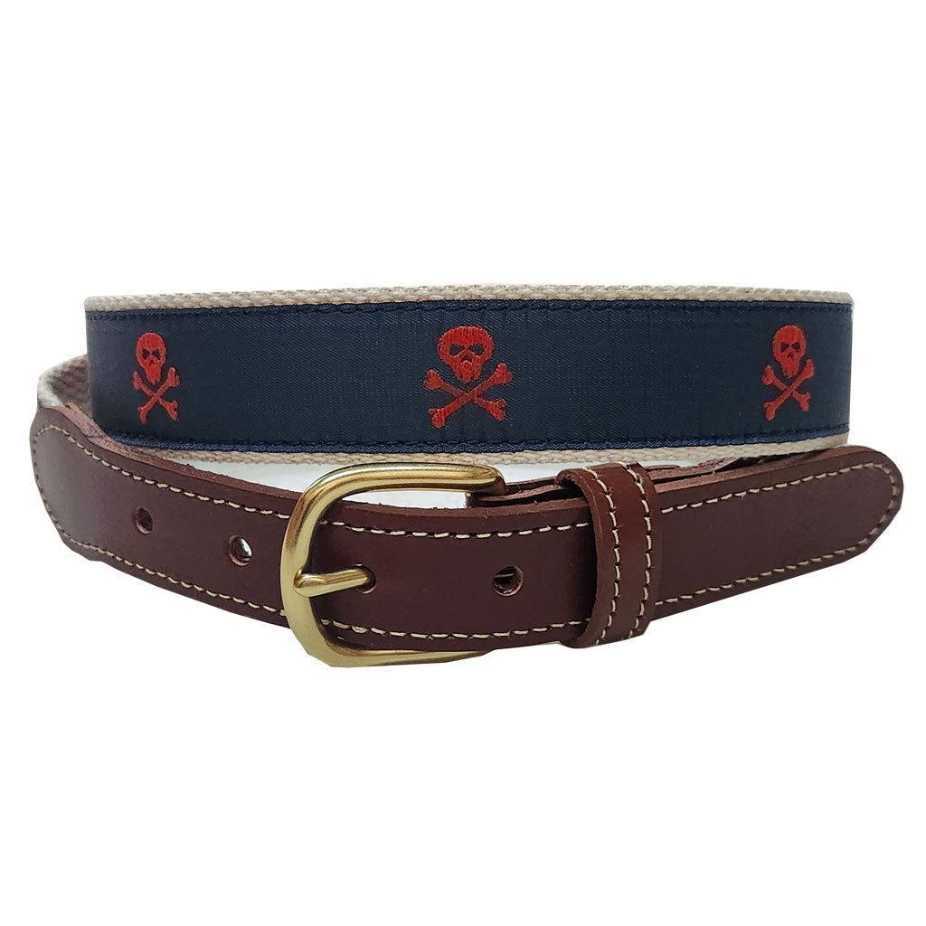 Preppy Men's Belts: Needlepoint, Fabric & Woven Belts – Page 9