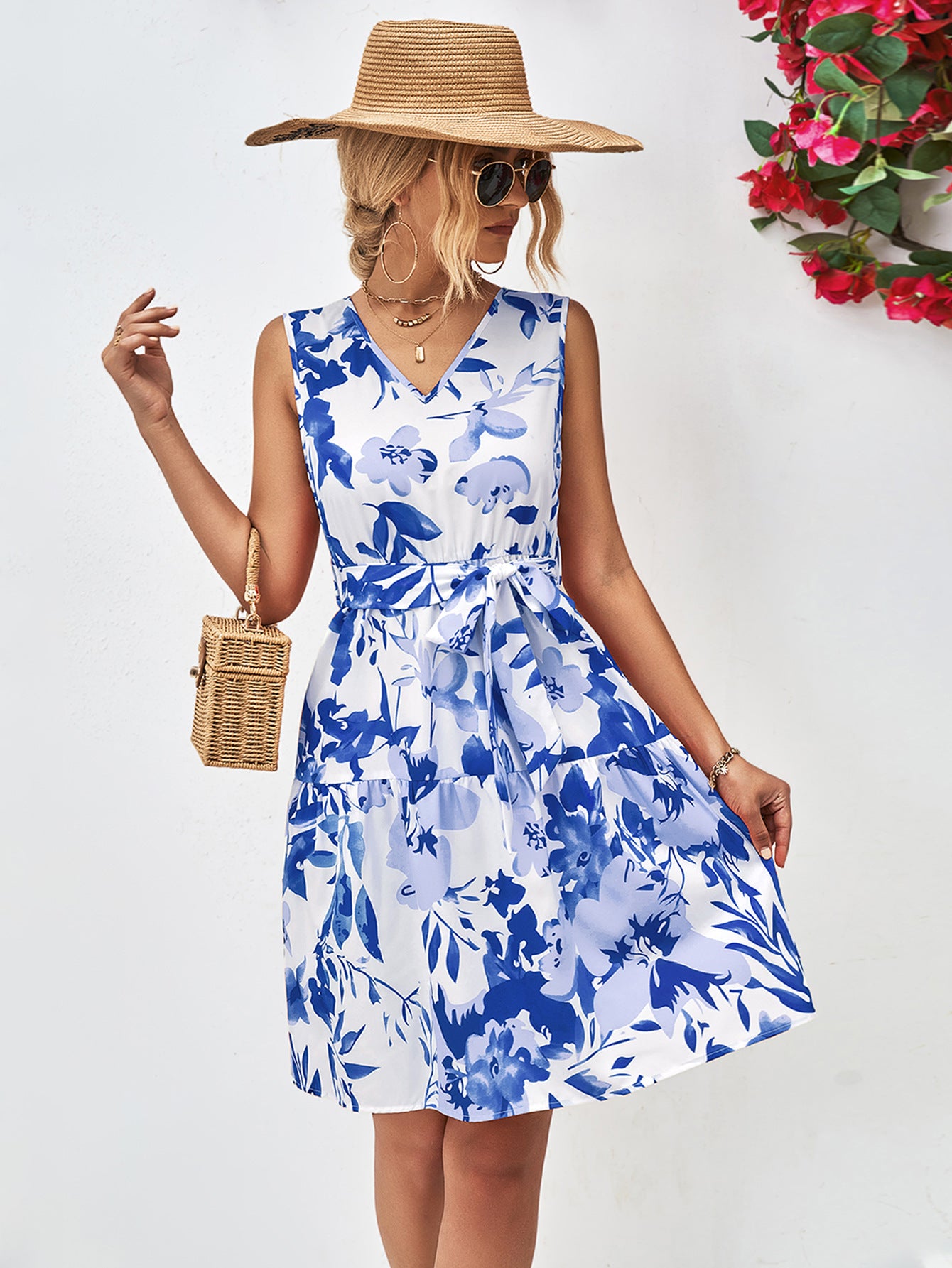 Floral best sale club dress