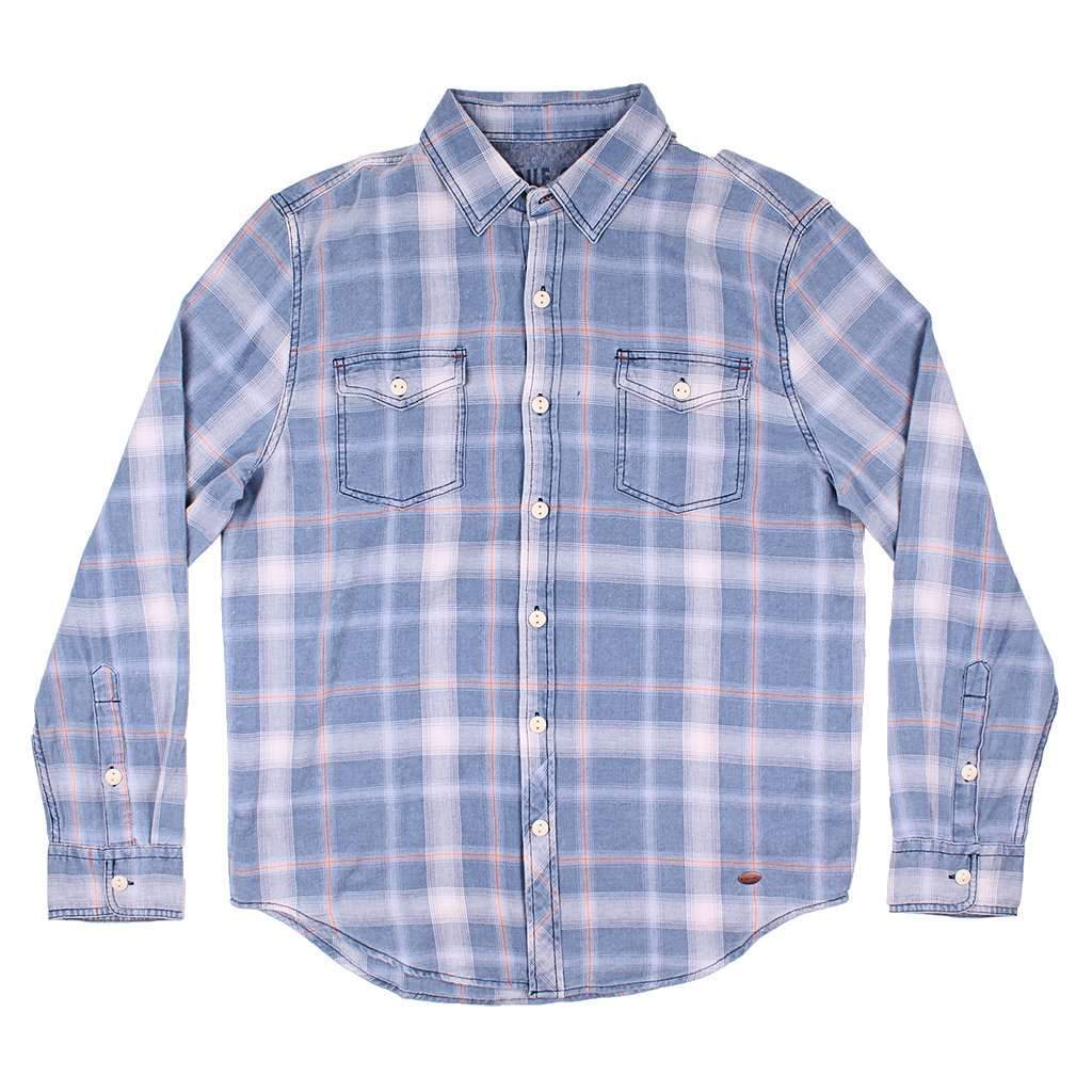 True Grit Men's Cajon Long Sleeve Two Pocket Shirt in Indigo – The Bugs Ear