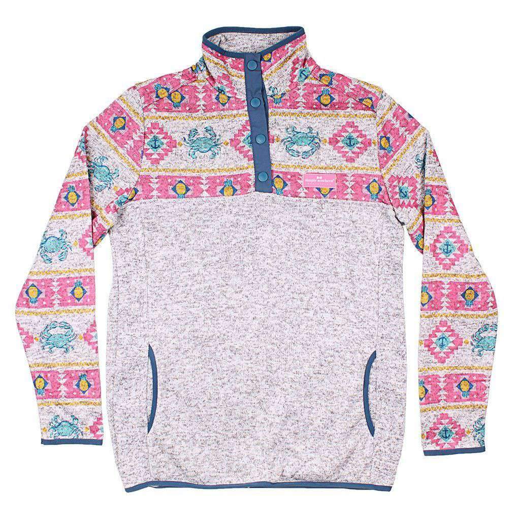 Simply southern knit fleece pullover sale