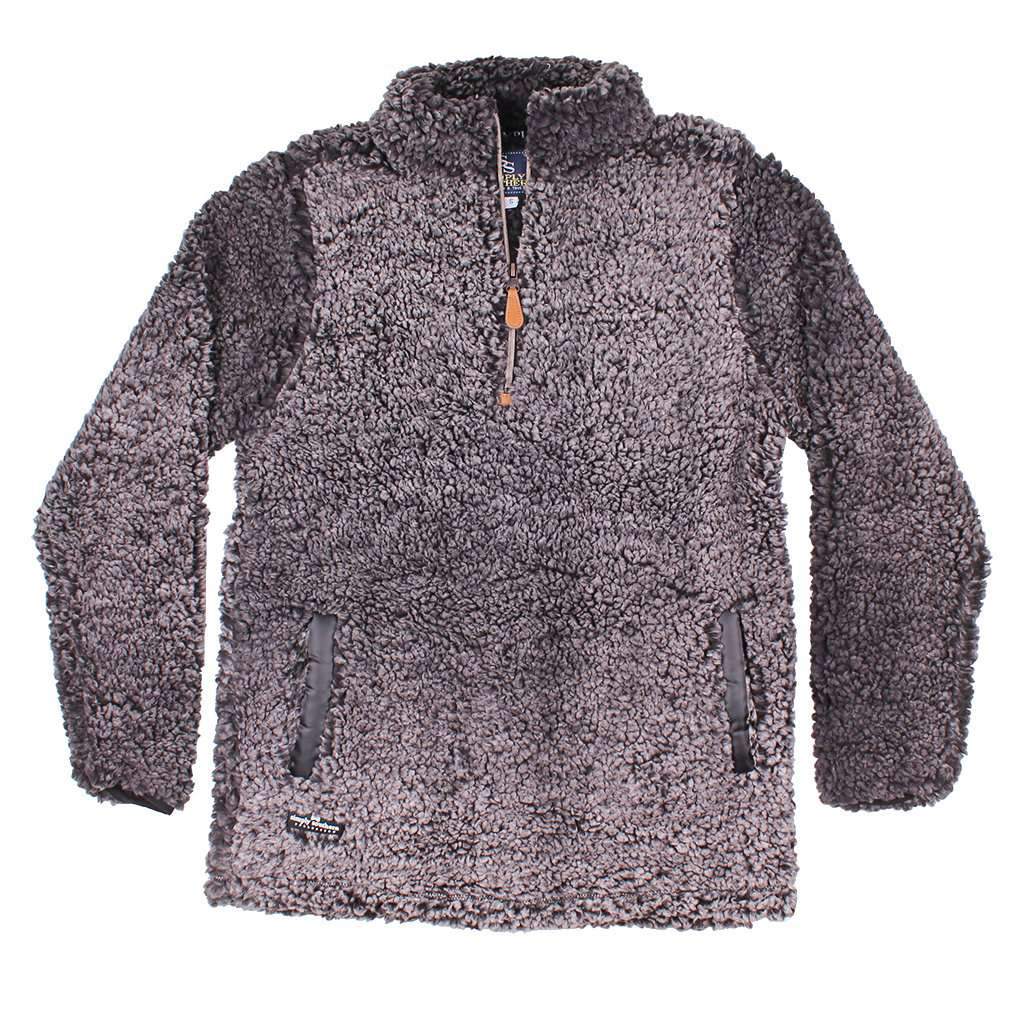 Simply Southern Sherpa Pullover In Steel Country Club Prep   IMG 8123.JPG