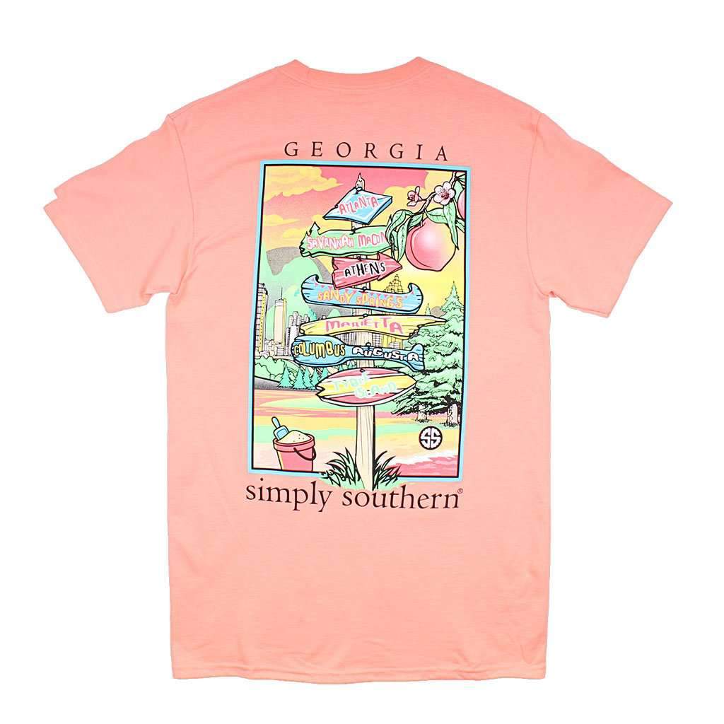 Just Peachy Georgia Shirt, Atlanta T-Shirts: Georgia Gifts & More