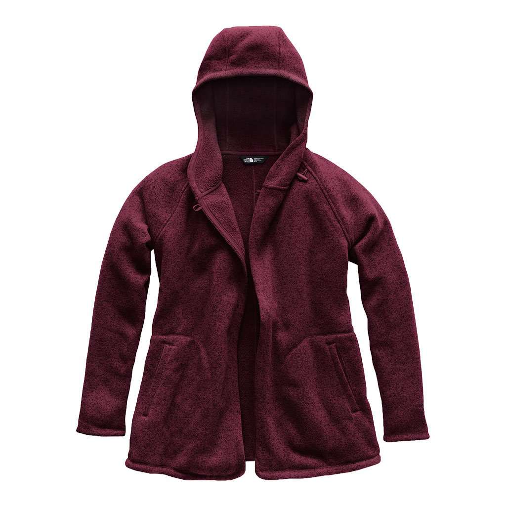 The north face crescent fleece hooded shop wrap