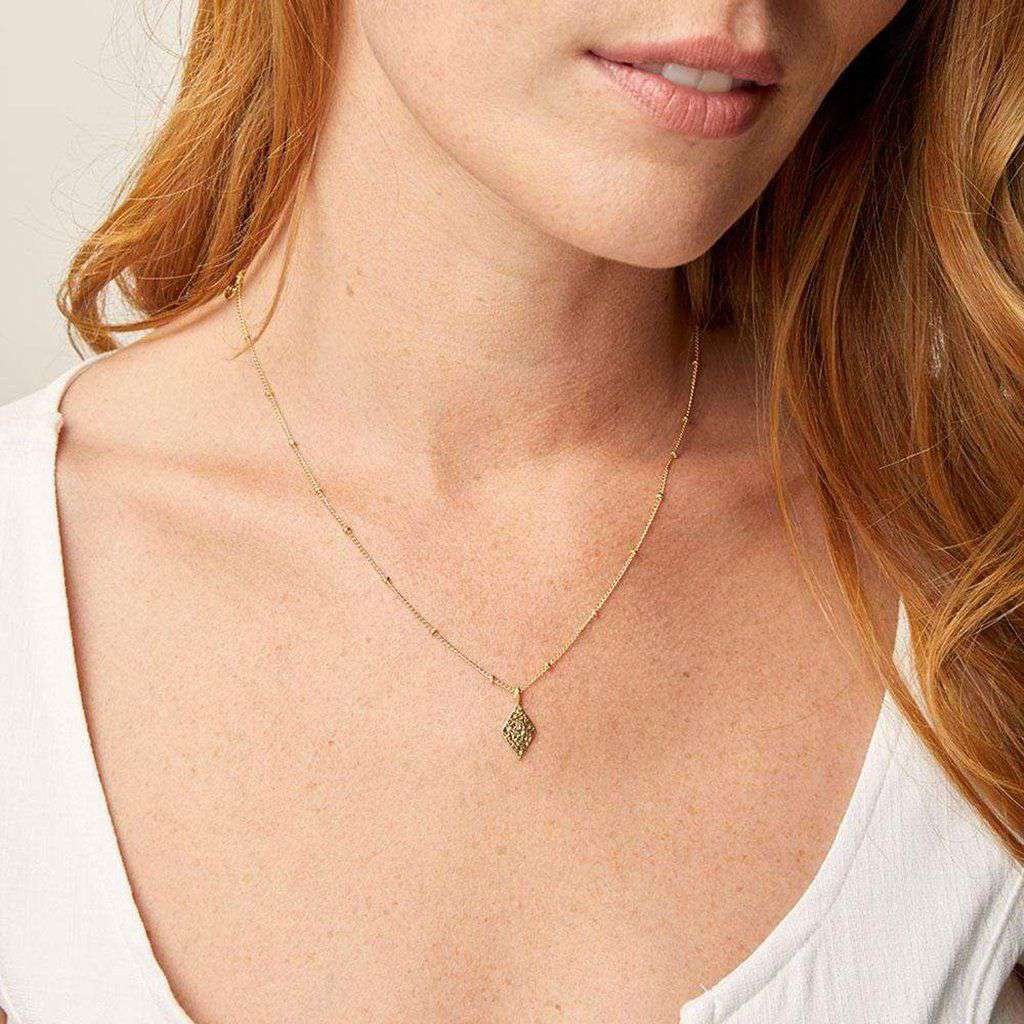 Gorjana Diamond Taner Bar Necklace – Online Jewelry Boutique