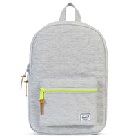 Settlement Mid Volume Backpack in Light Grey Crosshatch by Herschel Supply Co. - Country Club Prep