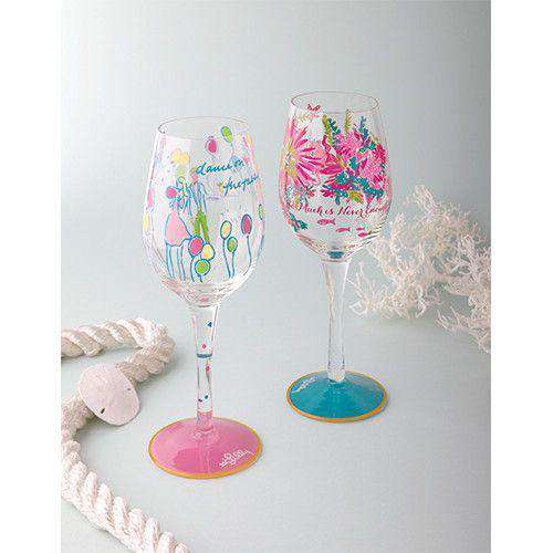 Painted Wine Glasses, Pretty Wine Glass, Patriotic Gift, Hand