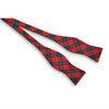 Carr Bow Tie in Red, Green and Navy Tartan by High Cotton - Country Club Prep