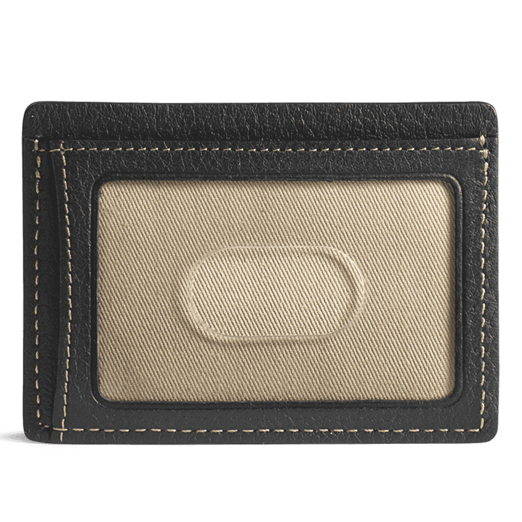 Trask Jackson Weekender Credit Card Wallet in Black Elk Country