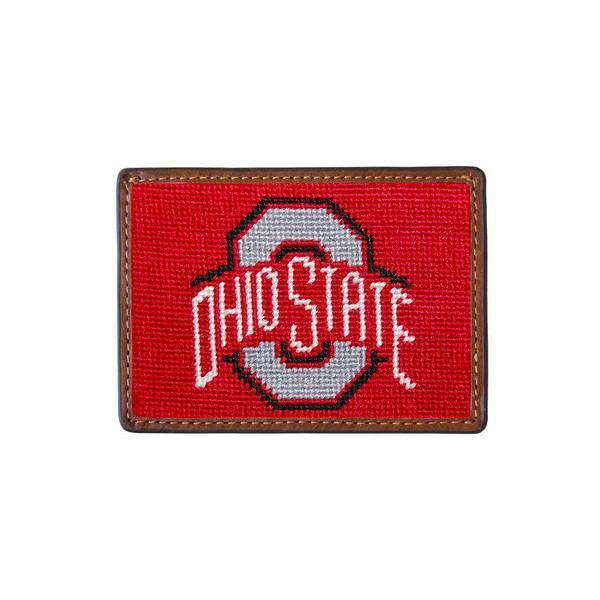 Ohio State University Needlepoint Belt in Red by Smathers