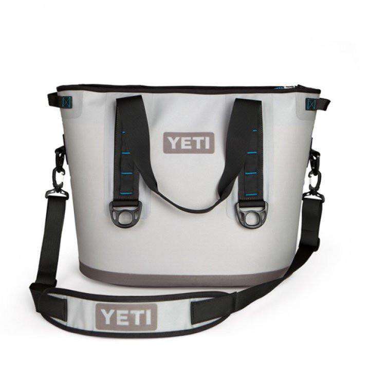 YETI Hopper Flip 12 Portable Cooler, Fog Gray/Tahoe Blue