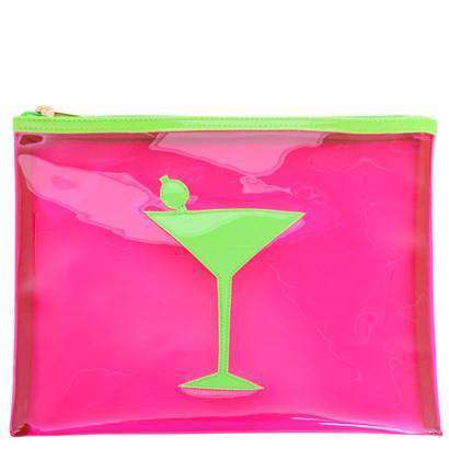 Mesh Stanley Case in Green with Pink Flamingo by Lolo – Country