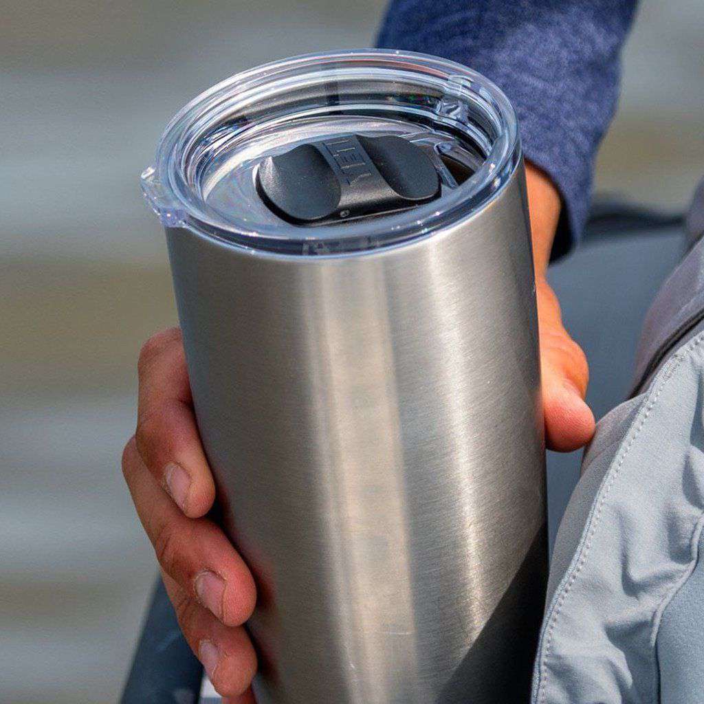 YETI  20 oz. Rambler Tumbler in Stainless Steel with Magslider