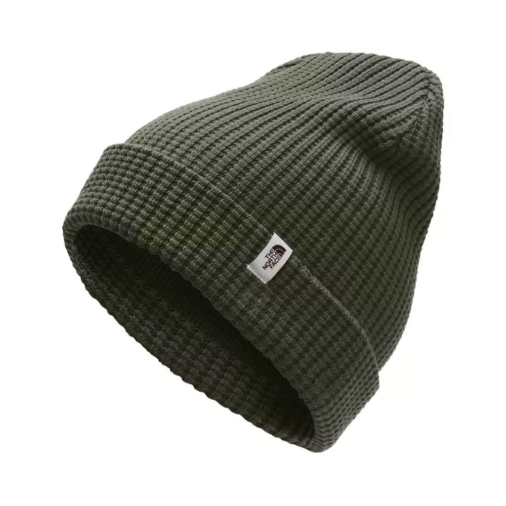 The north store face waffle beanie