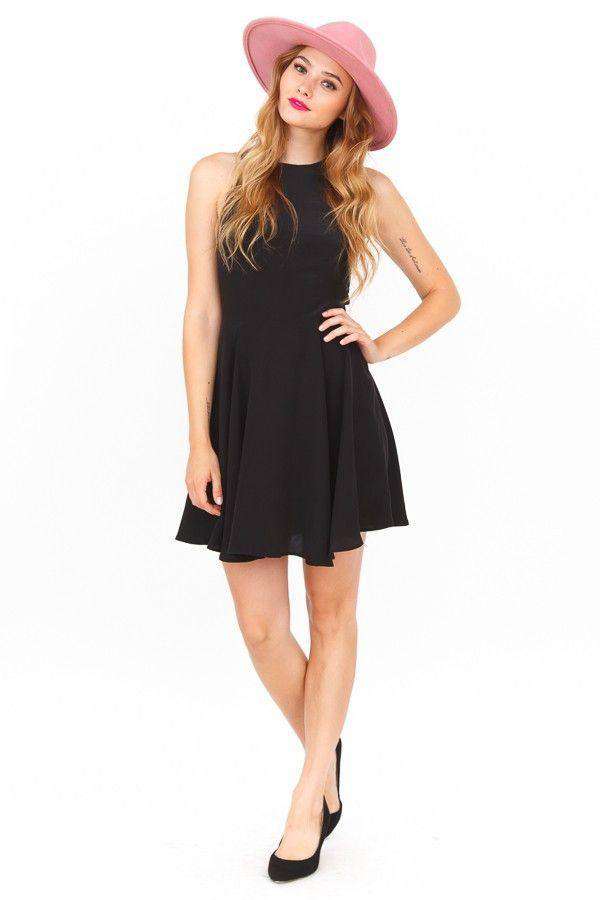 Yumi black outlet dress