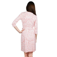 Spinnaker Wrap Dress in Pink Hydrangea by Mahi Gold - Country Club Prep