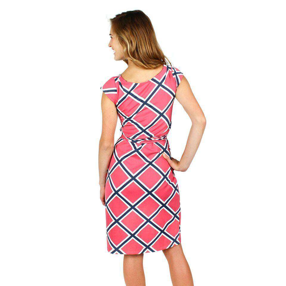 Wellesley Wrap Dress by Mahi Gold Country Club Prep