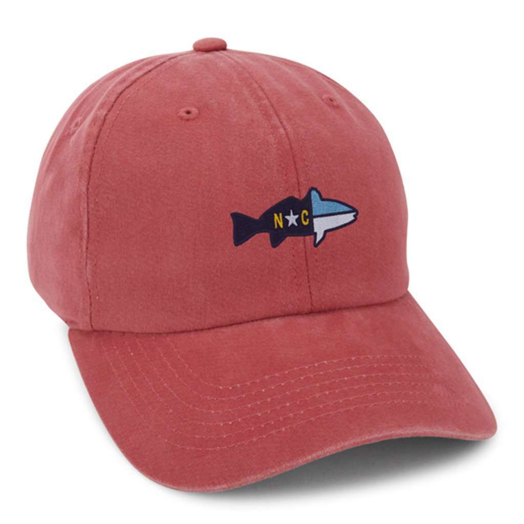 The Topsail Hat in Faded Red by Imperial Headwear - Country Club Prep