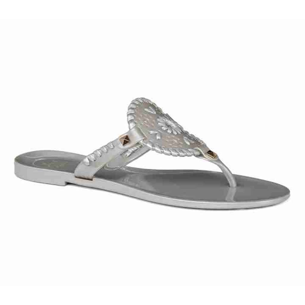 Jack rogers silver online sandals