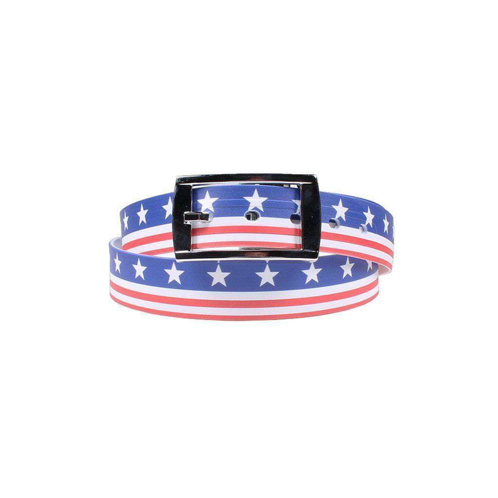 C4 Belts Americana Throwback Belt with Silver Chrome Buckle