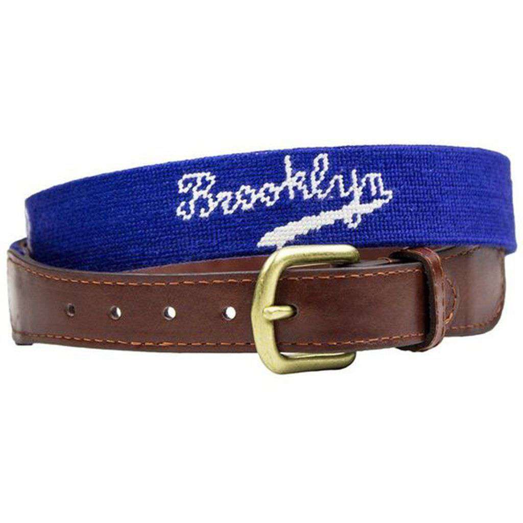 Brooklyn Dodgers Cooperstown Needlepoint Belt (Final Sale)