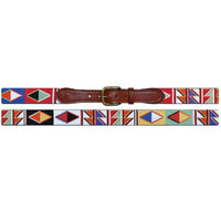 Maasai Needlepoint Belt by Smathers & Branson - Country Club Prep