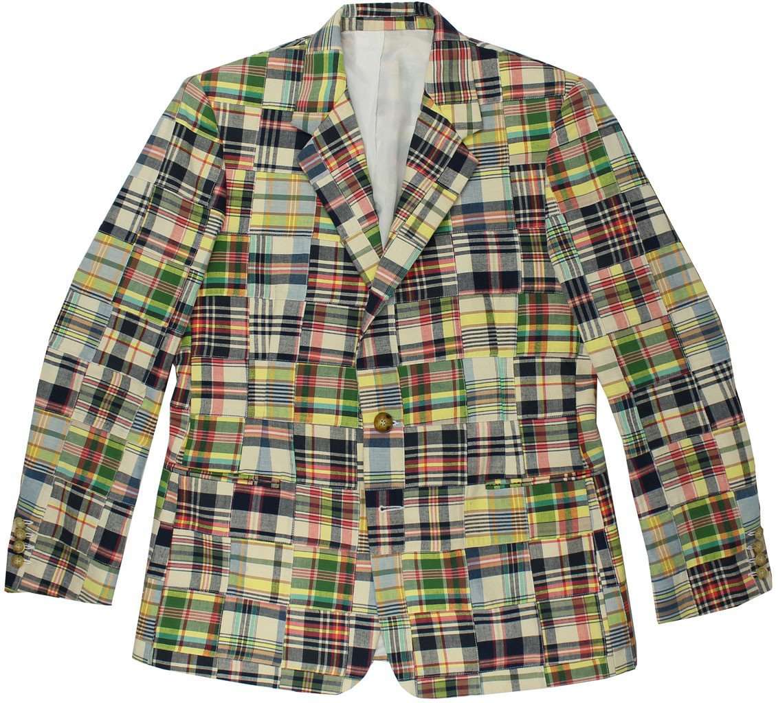 Madras Blazer in Great Island by Just Madras - Country Club Prep