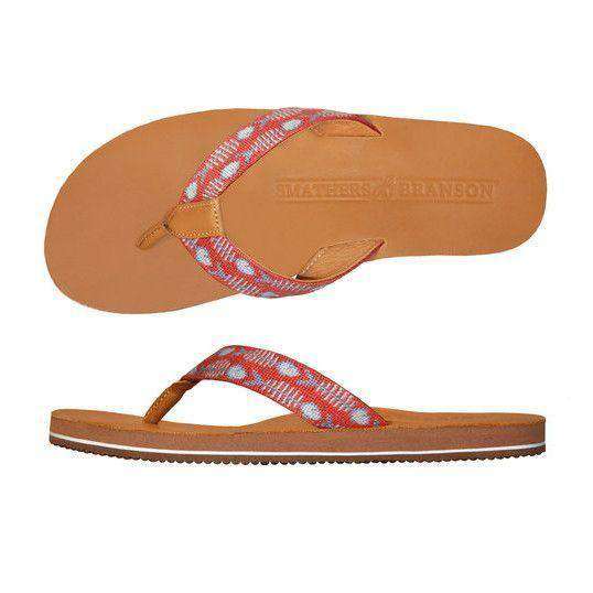 *Simply Southern* Woven Flip Flop - SNAPPER