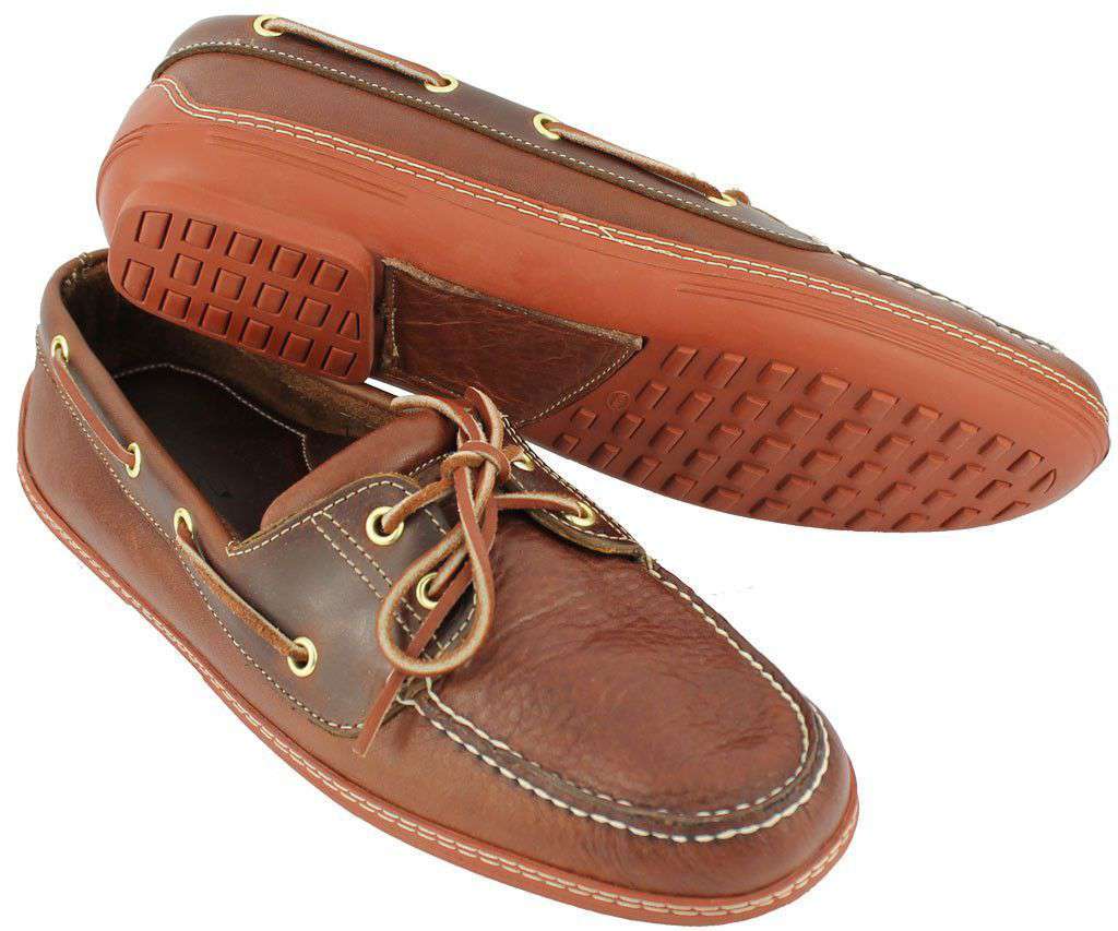 Country Club Prep I m on a Boat Shoes in Lariat Leather