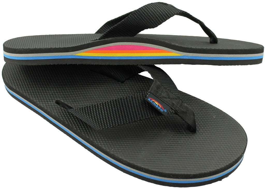 Champion Size 11 W Super Slides Split Script Black/Rainbow Sandals | eBay