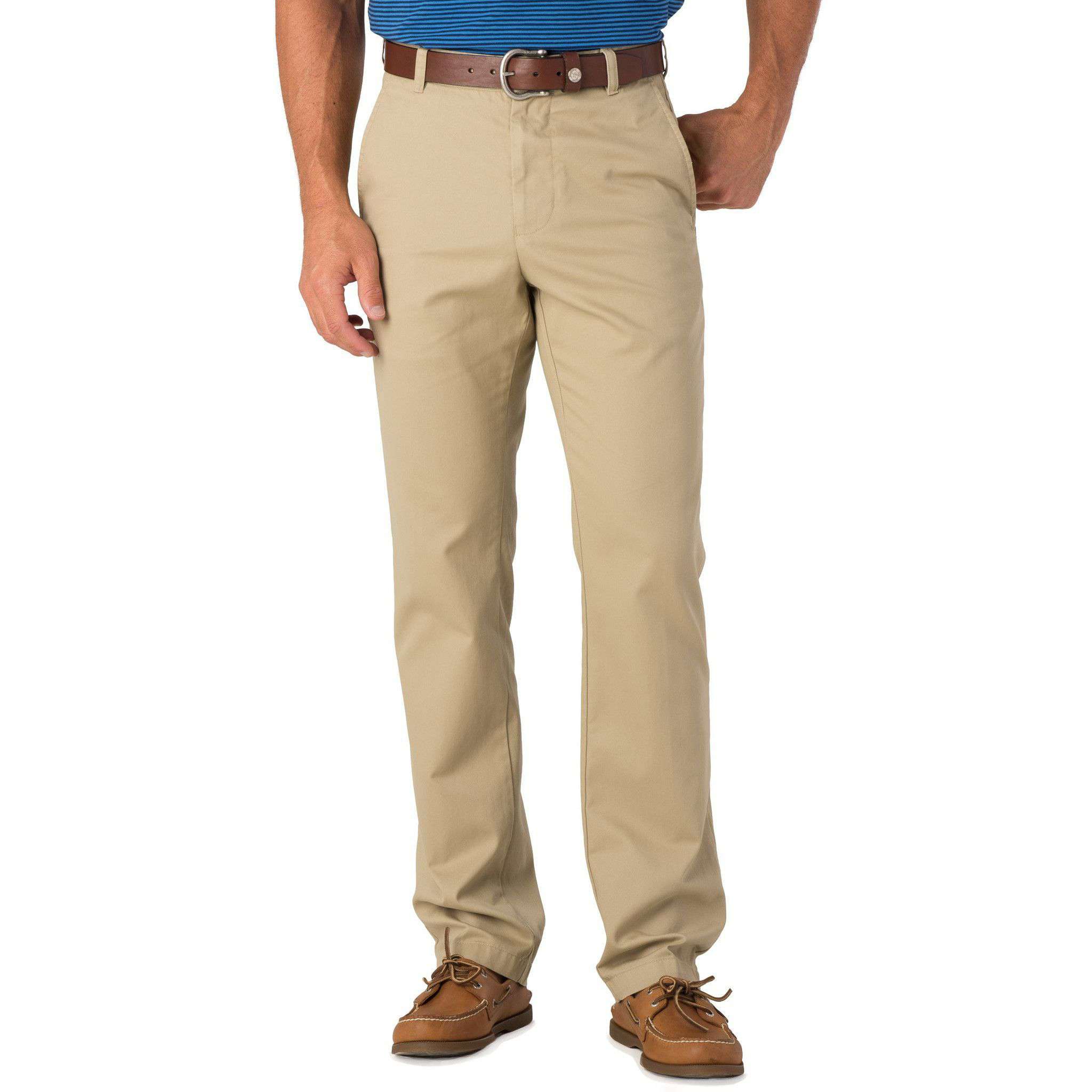 Men's Business Casual Pants - Navy Slim Fit Chino Pants – Southern Tide