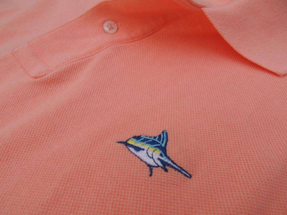 Marlin Polo in Coral Reef Light Orange by Atlantic Drift – Country Club Prep