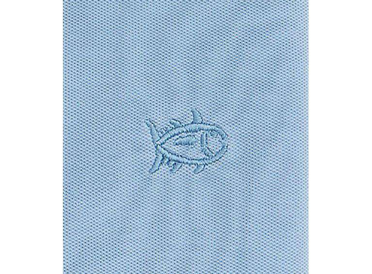 The Weathered Skipjack Polo in Shark Blue by Southern Tide - Country Club Prep