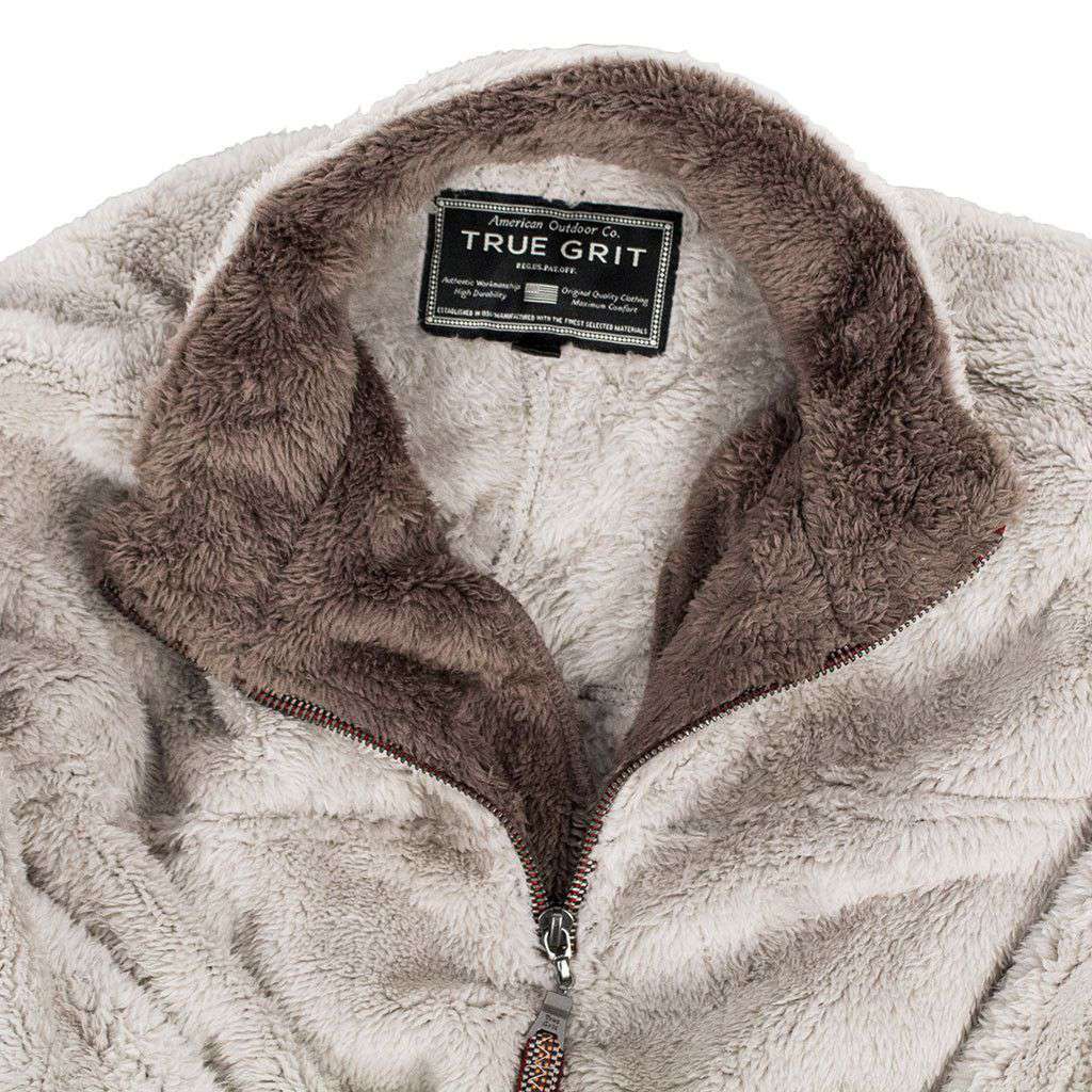 True grit double plush sale pullover