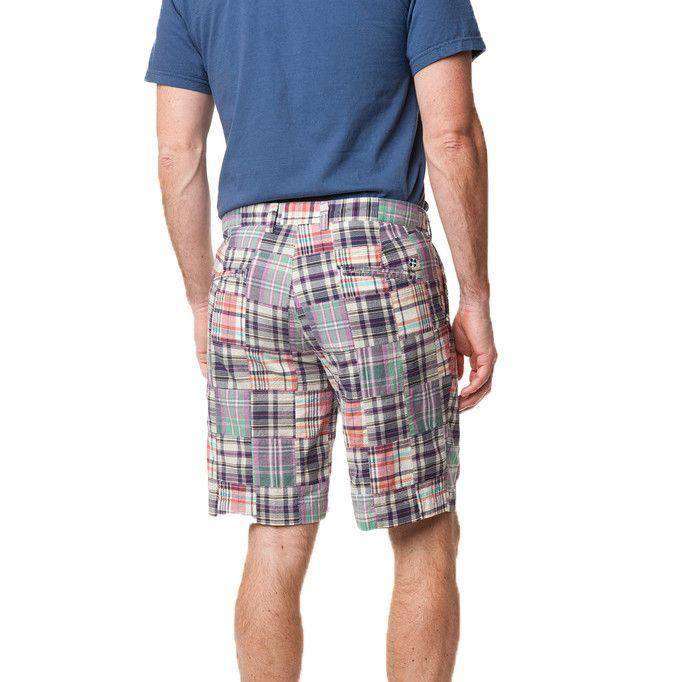 Cisco Short in Somerset Patch Madras by Castaway Clothing - Country Club Prep