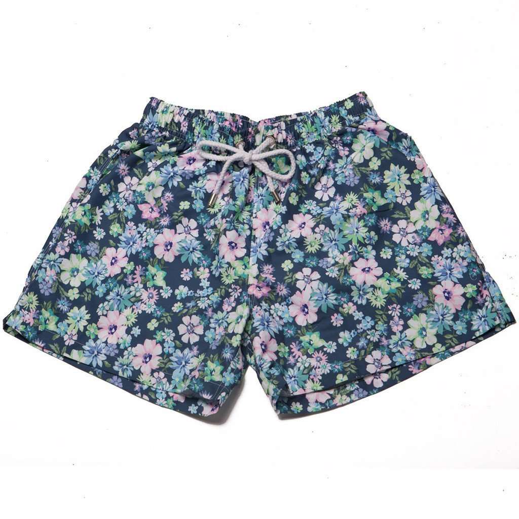 The Babe Catchers Swim Trunks by Kennedy - Country Club Prep